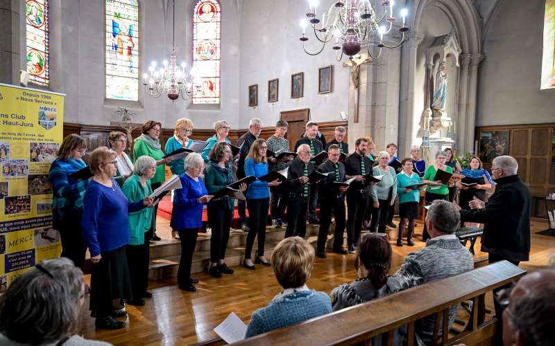 Concert à St Laurent-en-Grandvaux